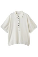 【マノフ/MANOF】のLOOSE POLO KNIT 大人の最旬トレンドファッション＆コーディネート founy(ファウニー) ファッション Fashion レディースファッション Fashion for Women トップス・カットソー Cut & Sew Tops ニット Knit Tops & Sweaters カジュアルプルオーバー・ニットトップス Pullovers & Knit Tops / Casual Pullovers おすすめ Recommended / Our Picks モダン Modern, Contemporary リラックス Relax, Relaxed Fit エレガント 上品 Elegant 夏 Summer 新作・新入荷 New Arrivals / New In |ID:prp329100004985301