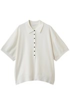 【マノフ/MANOF】のLOOSE POLO KNIT IVORY|ID: prp329100004985301 ipo3291000000037343492