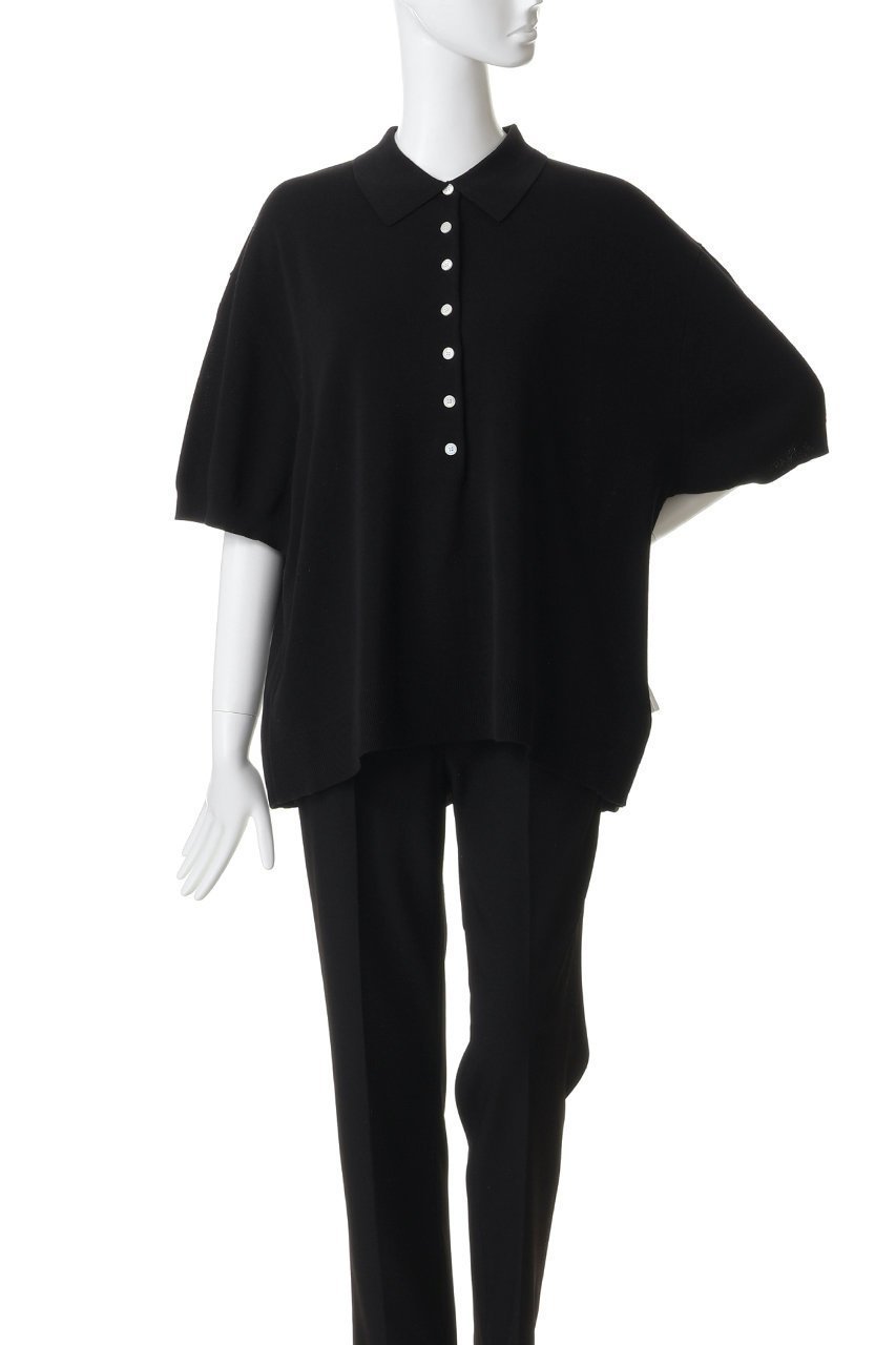 【マノフ/MANOF】のLOOSE POLO KNIT 大人の最旬トレンドファッション＆コーディネート founy(ファウニー) 　ファッション　Fashion　レディースファッション　Fashion for Women　トップス・カットソー　Cut & Sew Tops　ニット　Knit Tops & Sweaters　カジュアルプルオーバー・ニットトップス　Pullovers & Knit Tops / Casual Pullovers　おすすめ　Recommended / Our Picks　モダン　Modern, Contemporary　リラックス　Relax, Relaxed Fit　エレガント 上品　Elegant　夏　Summer　新作・新入荷　New Arrivals / New In　other-2|ID: prp329100004985301 ipo3291000000037343494