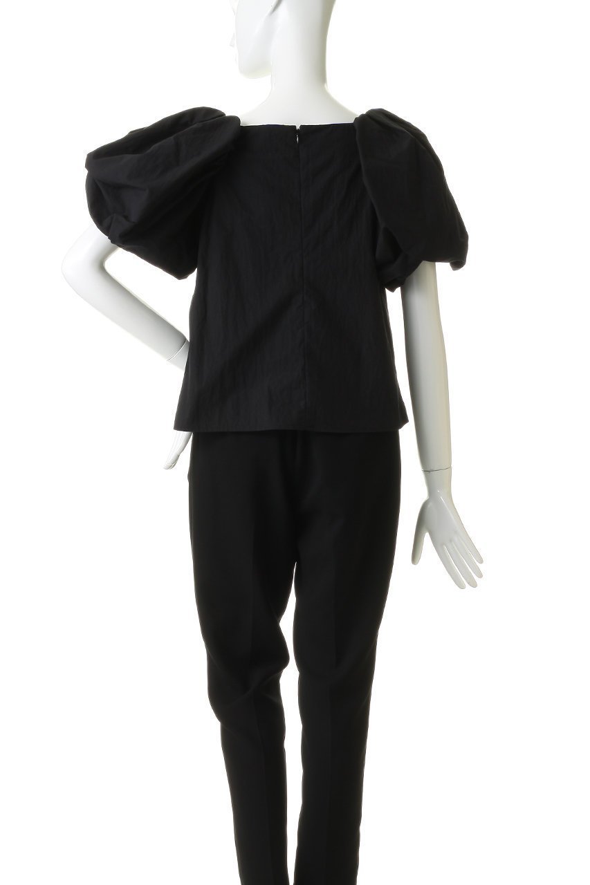 【マノフ/MANOF】のBALLON SLEEVE BLOUSE 大人の最旬トレンドファッション＆コーディネート founy(ファウニー) 　ファッション　Fashion　レディースファッション　Fashion for Women　トップス・カットソー　Cut & Sew Tops　シャツ・ブラウス・オフィスカジュアル　Elegant Blouses & Button-Ups　おすすめ　Recommended / Our Picks　ショート　Short, Short Length　スリーブ　Sleeve, Long Sleeve / Short Sleeve　バルーン　Balloon, Balloon Silhouette　フェミニン　Feminine, Girly　新作・新入荷　New Arrivals / New In　other-4|ID: prp329100004985303 ipo3291000000037343513