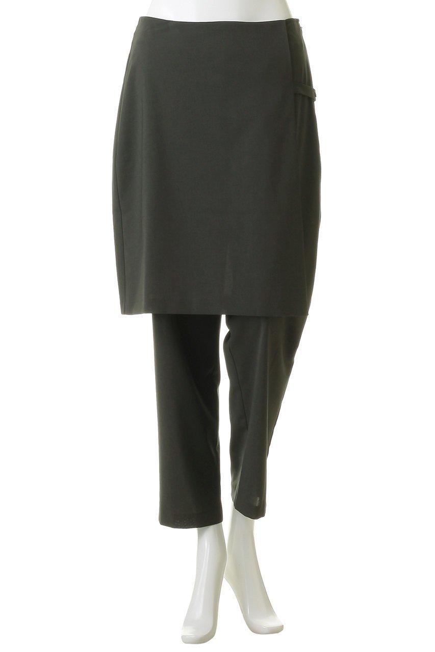 【ミズイロ インド/mizuiro ind】のwrap layered PT パンツ 大人の最旬トレンドファッション＆コーディネート founy(ファウニー) 　ファッション　Fashion　レディースファッション　Fashion for Women　パンツ　Pants & Trousers　スマート　Smart, Elegant　ドッキング　Docking, Mixed Material　ラップ　Wrap, Wrap Design　新作・新入荷　New Arrivals / New In　other-2|ID: prp329100004985311 ipo3291000000037343566