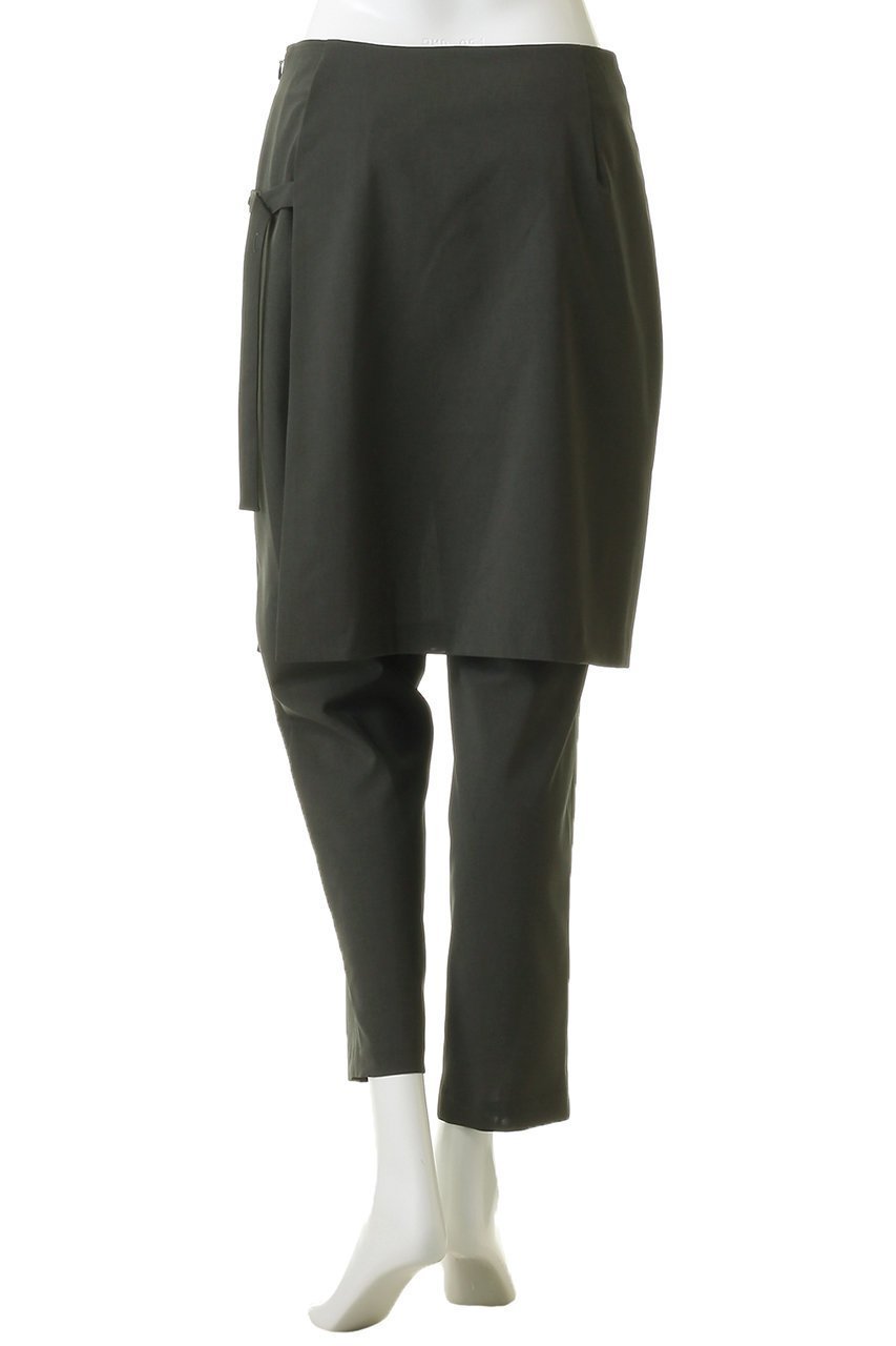 【ミズイロ インド/mizuiro ind】のwrap layered PT パンツ 大人の最旬トレンドファッション＆コーディネート founy(ファウニー) 　ファッション　Fashion　レディースファッション　Fashion for Women　パンツ　Pants & Trousers　スマート　Smart, Elegant　ドッキング　Docking, Mixed Material　ラップ　Wrap, Wrap Design　新作・新入荷　New Arrivals / New In　other-4|ID: prp329100004985311 ipo3291000000037343568