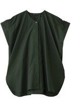 【ミズイロ インド/mizuiro ind】のV neck wide tunic shirt シャツ 大人の最旬トレンドファッション＆コーディネート founy(ファウニー) ファッション Fashion レディースファッション Fashion for Women トップス・カットソー Cut & Sew Tops シャツ・ブラウス・オフィスカジュアル Elegant Blouses & Button-Ups ギャザー Gathered, Ruffled ショート Short, Short Length シンプル Simple, Minimal スリーブ Sleeve, Long Sleeve / Short Sleeve 新作・新入荷 New Arrivals / New In thumbnail green|ID: prp329100004985317 ipo3291000000037343608