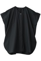 【ミズイロ インド/mizuiro ind】のV neck wide tunic shirt シャツ 大人の最旬トレンドファッション＆コーディネート founy(ファウニー) ファッション Fashion レディースファッション Fashion for Women トップス・カットソー Cut & Sew Tops シャツ・ブラウス・オフィスカジュアル Elegant Blouses & Button-Ups ギャザー Gathered, Ruffled ショート Short, Short Length シンプル Simple, Minimal スリーブ Sleeve, Long Sleeve / Short Sleeve 新作・新入荷 New Arrivals / New In thumbnail navy|ID: prp329100004985317 ipo3291000000037343609