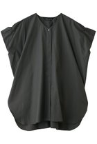【ミズイロ インド/mizuiro ind】のV neck wide tunic shirt シャツ 大人の最旬トレンドファッション＆コーディネート founy(ファウニー) ファッション Fashion レディースファッション Fashion for Women トップス・カットソー Cut & Sew Tops シャツ・ブラウス・オフィスカジュアル Elegant Blouses & Button-Ups ギャザー Gathered, Ruffled ショート Short, Short Length シンプル Simple, Minimal スリーブ Sleeve, Long Sleeve / Short Sleeve 新作・新入荷 New Arrivals / New In thumbnail gray|ID: prp329100004985317 ipo3291000000037343610