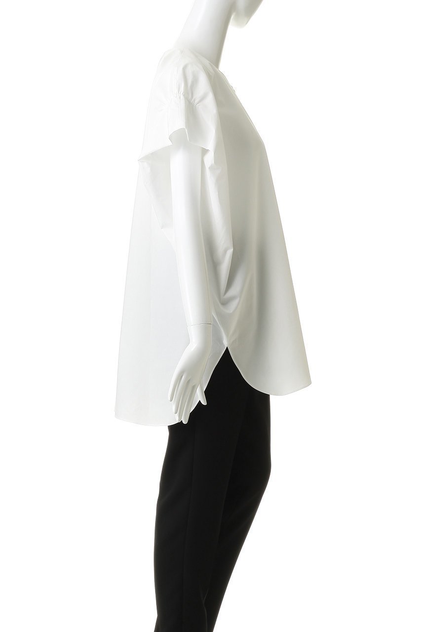 【ミズイロ インド/mizuiro ind】のV neck wide tunic shirt シャツ 大人の最旬トレンドファッション＆コーディネート founy(ファウニー) 　ファッション　Fashion　レディースファッション　Fashion for Women　トップス・カットソー　Cut & Sew Tops　シャツ・ブラウス・オフィスカジュアル　Elegant Blouses & Button-Ups　ギャザー　Gathered, Ruffled　ショート　Short, Short Length　シンプル　Simple, Minimal　スリーブ　Sleeve, Long Sleeve / Short Sleeve　新作・新入荷　New Arrivals / New In　other-3|ID: prp329100004985317 ipo3291000000037343612
