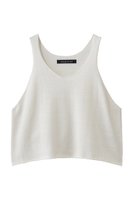 【ミズイロ インド/mizuiro ind】のU neck short vest ベスト 大人の最旬トレンドファッション＆コーディネート founy(ファウニー) ファッション Fashion レディースファッション Fashion for Women トップス・カットソー Cut & Sew Tops ニット Knit Tops & Sweaters ベスト&ジレ / 重ね着スタイル Vests & Gilets カジュアルプルオーバー・ニットトップス Pullovers & Knit Tops / Casual Pullovers インナー Innerwear シンプル Simple, Minimal デコルテ Décolleté, Neckline ベスト Vest, Waistcoat モダン Modern, Contemporary ワイド Wide, Wide Fit 夏 Summer 新作・新入荷 New Arrivals / New In |ID:prp329100004985318