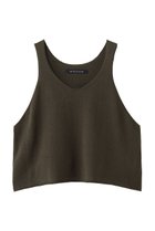 【ミズイロ インド/mizuiro ind】のU neck short vest ベスト brown|ID: prp329100004985318 ipo3291000000037343618