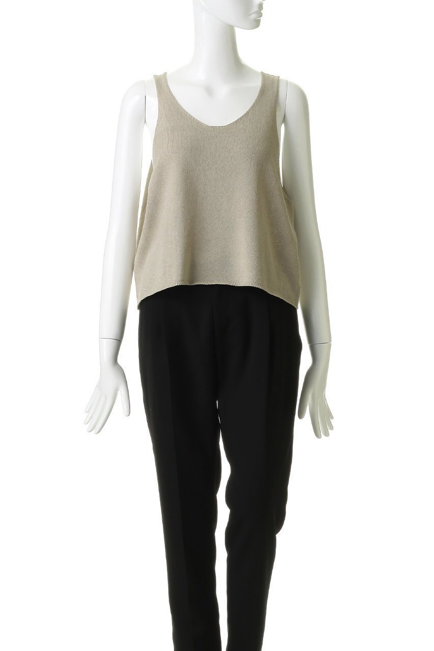 【ミズイロ インド/mizuiro ind】のU neck short vest ベスト 大人の最旬トレンドファッション＆コーディネート founy(ファウニー) 　ファッション　Fashion　レディースファッション　Fashion for Women　トップス・カットソー　Cut & Sew Tops　ニット　Knit Tops & Sweaters　ベスト&ジレ / 重ね着スタイル　Vests & Gilets　カジュアルプルオーバー・ニットトップス　Pullovers & Knit Tops / Casual Pullovers　インナー　Innerwear　シンプル　Simple, Minimal　デコルテ　Décolleté, Neckline　ベスト　Vest, Waistcoat　モダン　Modern, Contemporary　ワイド　Wide, Wide Fit　夏　Summer　新作・新入荷　New Arrivals / New In　other-2|ID: prp329100004985318 ipo3291000000037343620