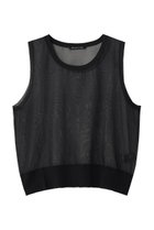 【ミズイロ インド/mizuiro ind】のcrew neck vest ベスト black|ID: prp329100004985319 ipo3291000000037343626