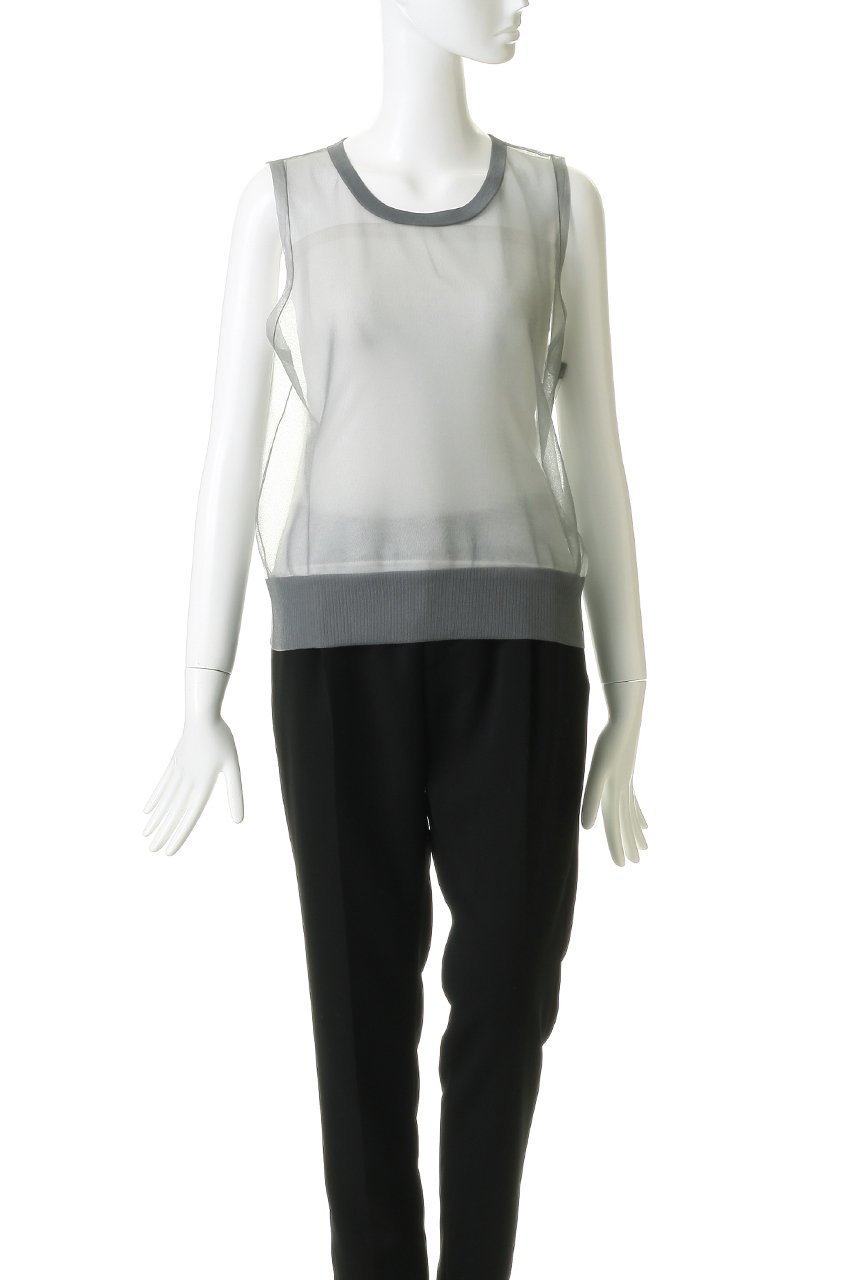 【ミズイロ インド/mizuiro ind】のcrew neck vest ベスト 大人の最旬トレンドファッション＆コーディネート founy(ファウニー) 　ファッション　Fashion　レディースファッション　Fashion for Women　トップス・カットソー　Cut & Sew Tops　ニット　Knit Tops & Sweaters　ベスト&ジレ / 重ね着スタイル　Vests & Gilets　カジュアルプルオーバー・ニットトップス　Pullovers & Knit Tops / Casual Pullovers　インナー　Innerwear　キャミソール　Camisole, Spaghetti Strap Top　シアー　Sheer, See-Through　シンプル　Simple, Minimal　ジャケット　Jacket, Outerwear　タンク　Tank Top, Sleeveless Top　ベスト　Vest, Waistcoat　夏　Summer　新作・新入荷　New Arrivals / New In　other-2|ID: prp329100004985319 ipo3291000000037343627
