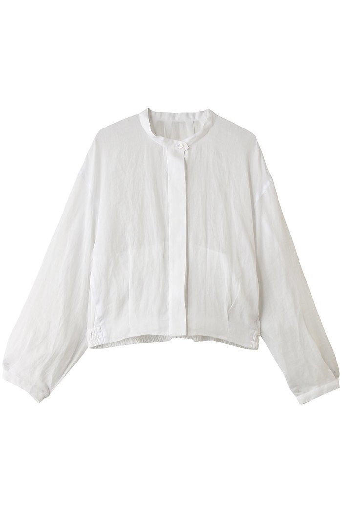 【プレインピープル/PLAIN PEOPLE】のラミーバンドカラークロップドブルゾン インテリア・キッズ・メンズ・レディースファッション・服の通販 founy(ファウニー) https://founy.com/ ファッション Fashion レディースファッション Fashion for Women アウター Coat / Outerwear Collection レディースジャケット・軽アウター Jackets ブルゾンジャケット・スポーティアウター Blouson Jackets クロップド Cropped, Short Length シャーリング Shirring, Ruched シンプル Simple, Minimal ジャケット Jacket, Outerwear トレンド Trend, Trending Now バルーン Balloon, Balloon Silhouette ブルゾン Blouson, Bomber Jacket 夏 Summer 新作・新入荷 New Arrivals / New In |ID: prp329100004985323 ipo3291000000037343654