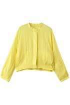 【プレインピープル/PLAIN PEOPLE】のラミーバンドカラークロップドブルゾン イエロー|ID: prp329100004985323 ipo3291000000037343656