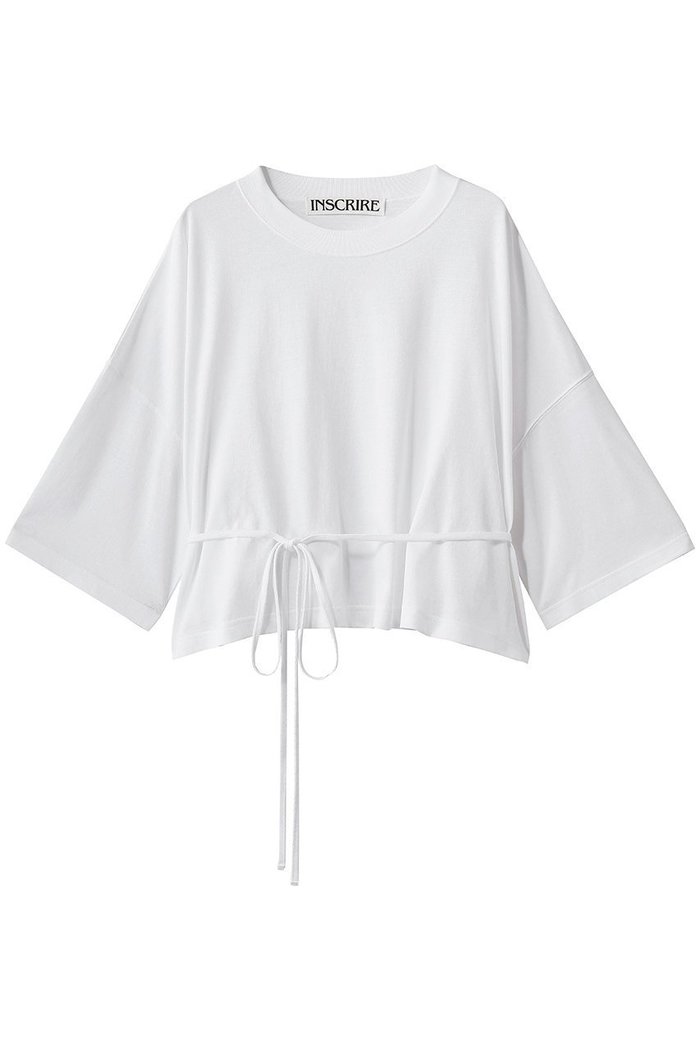 【プルミエ アロンディスモン/1er Arrondissement】の【INSCRIRE】別注エプロンTシャツ インテリア・キッズ・メンズ・レディースファッション・服の通販 founy(ファウニー) https://founy.com/ ファッション Fashion レディースファッション Fashion for Women トップス・カットソー Cut & Sew Tops シャツ・ブラウス・オフィスカジュアル Elegant Blouses & Button-Ups ロングTシャツ・Tシャツ Longline T-Shirts & Tees カットソー・ベーシックTシャツ Cut-and-Sewn Tops / Stretch Tees & Basics なめらか Smooth, Silky Texture シンプル Simple, Minimal スリーブ Sleeve, Long Sleeve / Short Sleeve フォルム Silhouette, Form ロング Long, Long-Length 別注 Limited Edition, Custom Order 新作・新入荷 New Arrivals / New In |ID: prp329100004985351 ipo3291000000037343857