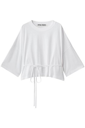 【プルミエ アロンディスモン/1er Arrondissement】 【INSCRIRE】別注エプロンTシャツ大人の最旬トレンドファッション＆コーディネート founy(ファウニー) ファッション Fashion レディースファッション Fashion for Women トップス・カットソー Cut & Sew Tops シャツ・ブラウス・オフィスカジュアル Elegant Blouses & Button-Ups ロングTシャツ・Tシャツ Longline T-Shirts & Tees カットソー・ベーシックTシャツ Cut-and-Sewn Tops / Stretch Tees & Basics なめらか Smooth, Silky Texture シンプル Simple, Minimal スリーブ Sleeve, Long Sleeve / Short Sleeve フォルム Silhouette, Form ロング Long, Long-Length 別注 Limited Edition, Custom Order 新作・新入荷 New Arrivals / New In |ID:prp329100004985351