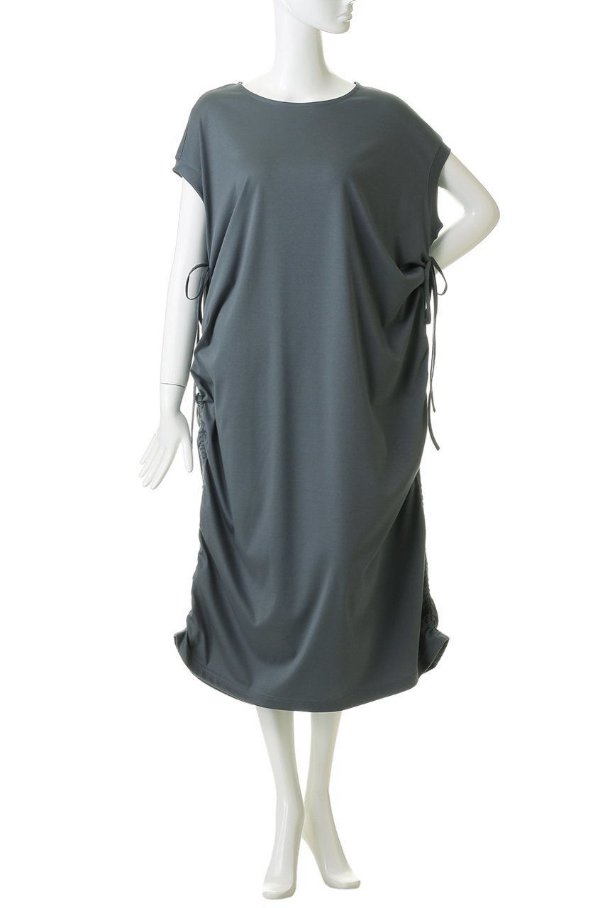 【ミディウミソリッド/MIDIUMISOLID】のdrawstring jersey OP ワンピース 大人の最旬トレンドファッション＆コーディネート founy(ファウニー) 　ファッション　Fashion　レディースファッション　Fashion for Women　ワンピース　Dresses　チュニック　Tunic Tops & Dresses　チュニック　Tunic, Long Top　ドローストリング　Drawstring, Pull Cord　フォルム　Silhouette, Form　リラックス　Relax, Relaxed Fit　ロング　Long, Long-Length　新作・新入荷　New Arrivals / New In　旅行　Travel　other-7|ID: prp329100004985364 ipo3291000000037343965