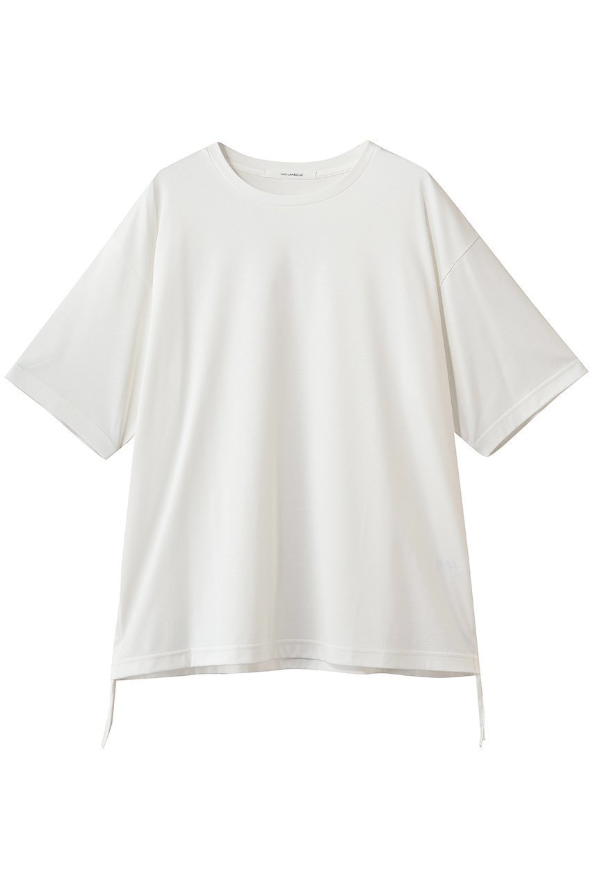【ミディウミソリッド/MIDIUMISOLID】のdrawstring Tshirt Tシャツ インテリア・キッズ・メンズ・レディースファッション・服の通販 founy(ファウニー) 　ファッション　Fashion　レディースファッション　Fashion for Women　トップス・カットソー　Cut & Sew Tops　シャツ・ブラウス・オフィスカジュアル　Elegant Blouses & Button-Ups　ロングTシャツ・Tシャツ　Longline T-Shirts & Tees　カットソー・ベーシックTシャツ　Cut-and-Sewn Tops / Stretch Tees & Basics　ショート　Short, Short Length　スリーブ　Sleeve, Long Sleeve / Short Sleeve　ドローコード　Drawcord, Drawstring Cord　ドローストリング　Drawstring, Pull Cord　バルーン　Balloon, Balloon Silhouette　リラックス　Relax, Relaxed Fit　新作・新入荷　New Arrivals / New In　off white|ID: prp329100004985365 ipo3291000000037343967