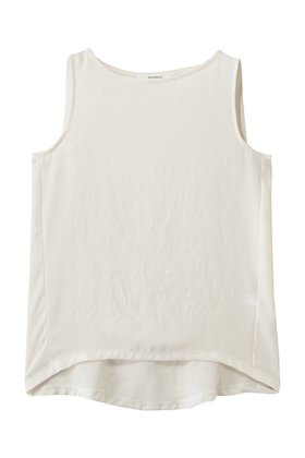 【ミディウミソリッド/MIDIUMISOLID】のn/slv tucked wide PO プルオーバー 大人の最旬トレンドファッション＆コーディネート founy(ファウニー) ファッション Fashion レディースファッション Fashion for Women トップス・カットソー Cut & Sew Tops キャミソール&ノースリーブ Camisoles & Sleeveless Tops シャツ・ブラウス・オフィスカジュアル Elegant Blouses & Button-Ups ロングTシャツ・Tシャツ Longline T-Shirts & Tees カジュアルプルオーバー・ニットトップス Pullovers & Knit Tops / Casual Pullovers カットソー・ベーシックTシャツ Cut-and-Sewn Tops / Stretch Tees & Basics キャミソール Camisole, Spaghetti Strap Top シンプル Simple, Minimal タンク Tank Top, Sleeveless Top ノースリーブ Sleeveless, No-Sleeve リラックス Relax, Relaxed Fit ワイド Wide, Wide Fit 新作・新入荷 New Arrivals / New In |ID:prp329100004985366