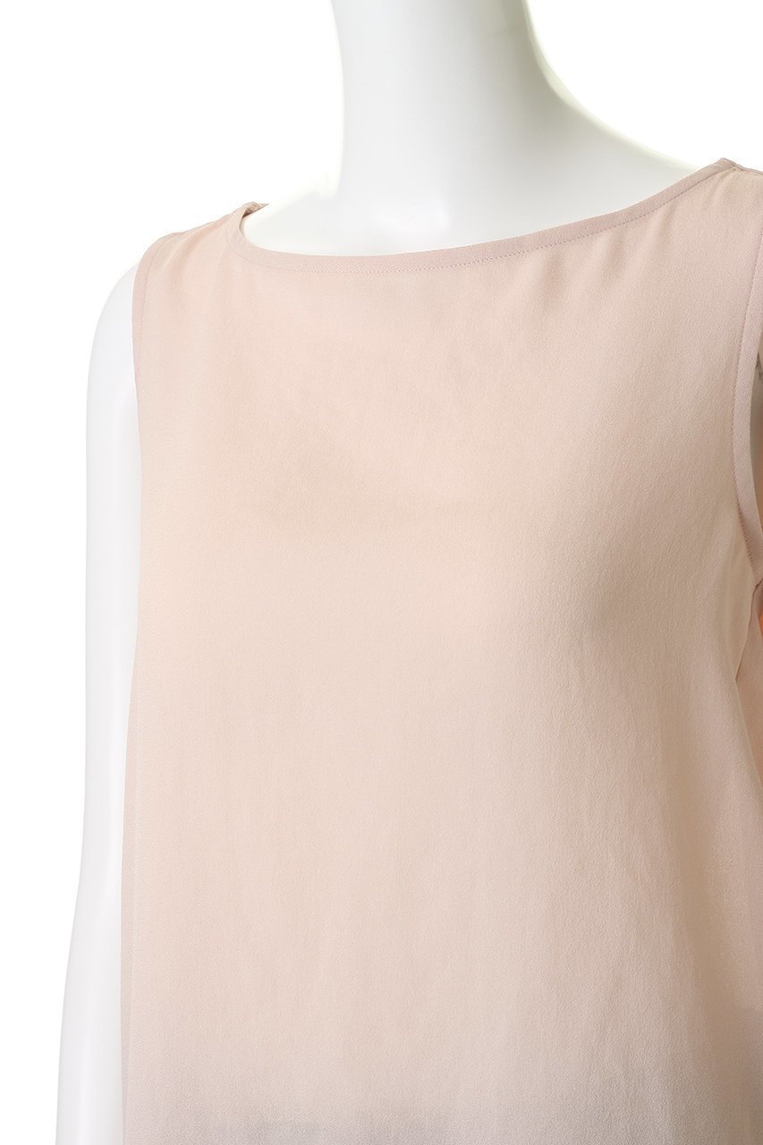 【ミディウミソリッド/MIDIUMISOLID】のn/slv tucked wide PO プルオーバー 大人の最旬トレンドファッション＆コーディネート founy(ファウニー) 　ファッション　Fashion　レディースファッション　Fashion for Women　トップス・カットソー　Cut & Sew Tops　キャミソール&ノースリーブ　Camisoles & Sleeveless Tops　シャツ・ブラウス・オフィスカジュアル　Elegant Blouses & Button-Ups　ロングTシャツ・Tシャツ　Longline T-Shirts & Tees　カジュアルプルオーバー・ニットトップス　Pullovers & Knit Tops / Casual Pullovers　カットソー・ベーシックTシャツ　Cut-and-Sewn Tops / Stretch Tees & Basics　キャミソール　Camisole, Spaghetti Strap Top　シンプル　Simple, Minimal　タンク　Tank Top, Sleeveless Top　ノースリーブ　Sleeveless, No-Sleeve　リラックス　Relax, Relaxed Fit　ワイド　Wide, Wide Fit　新作・新入荷　New Arrivals / New In　other-5|ID: prp329100004985366 ipo3291000000037343992