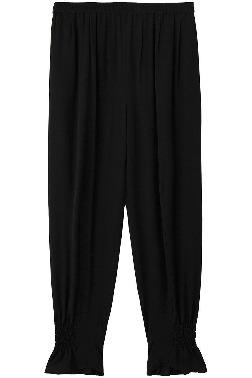 【アンビラン/unbilanc】のマハラジャトラウザー インテリア・キッズ・メンズ・レディースファッション・服の通販 founy(ファウニー) 　ファッション　Fashion　レディースファッション　Fashion for Women　パンツ　Pants & Trousers　シャーリング　Shirring, Ruched　シルク　Silk, 100% Silk　新作・新入荷　New Arrivals / New In　ブラック|ID: prp329100004985390 ipo3291000000037344188
