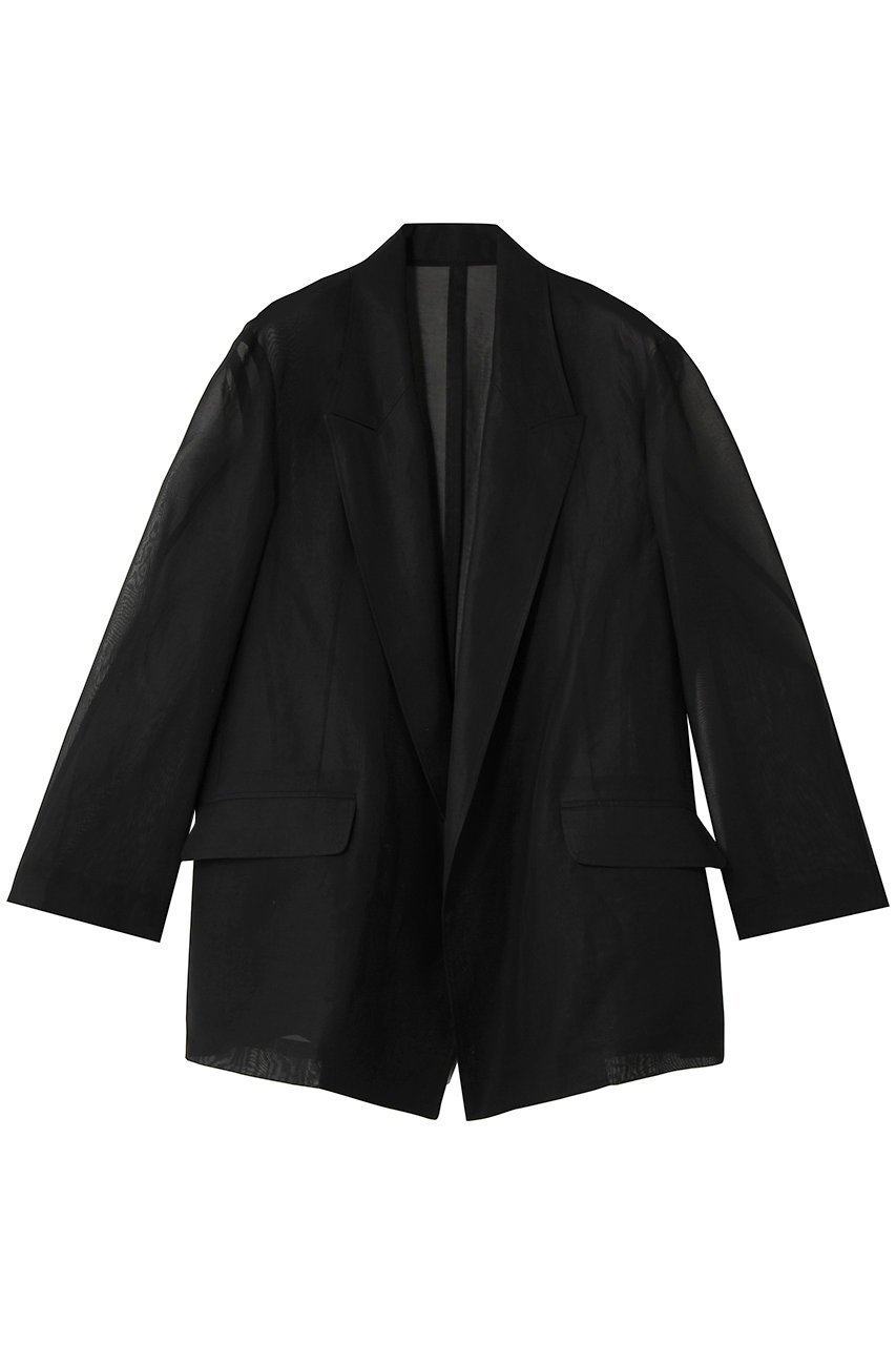 【アンビラン/unbilanc】のオーガンジージョージージャケット インテリア・キッズ・メンズ・レディースファッション・服の通販 founy(ファウニー) 　ファッション　Fashion　レディースファッション　Fashion for Women　アウター　Coat / Outerwear Collection　レディースジャケット・軽アウター　Jackets　オケージョン　Occasion Wear　オーガンジー　Organza Fabric　ジャケット　Jacket, Outerwear　夏　Summer　新作・新入荷　New Arrivals / New In　ブラック|ID: prp329100004985391 ipo3291000000037344196