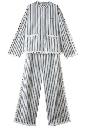 【その他のブランド/Other】の【Sea New York】RICHA SLEEPWEAR 大人の最旬トレンドファッション＆コーディネート founy(ファウニー) おすすめ Recommended / Our Picks お家時間・ステイホーム Stay Home / At Home ウェーブ Wavy Pattern コンビ Combo, Combination Style ストライプ Stripe, Striped Pattern スリーブ Sleeve, Long Sleeve / Short Sleeve パジャマ Pajamas, Sleepwear リボン Ribbon, Bow 新作・新入荷 New Arrivals / New In 旅行 Travel |ID:prp329100004985393