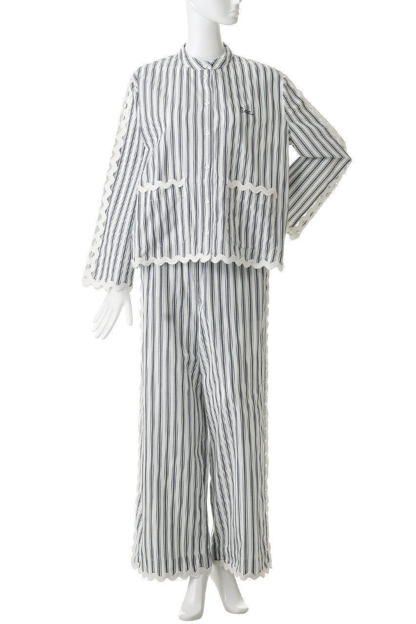 【その他のブランド/Other】の【Sea New York】RICHA SLEEPWEAR 大人の最旬トレンドファッション＆コーディネート founy(ファウニー) 　おすすめ　Recommended / Our Picks　お家時間・ステイホーム　Stay Home / At Home　ウェーブ　Wavy Pattern　コンビ　Combo, Combination Style　ストライプ　Stripe, Striped Pattern　スリーブ　Sleeve, Long Sleeve / Short Sleeve　パジャマ　Pajamas, Sleepwear　リボン　Ribbon, Bow　新作・新入荷　New Arrivals / New In　旅行　Travel　other-2|ID: prp329100004985393 ipo3291000000037344212