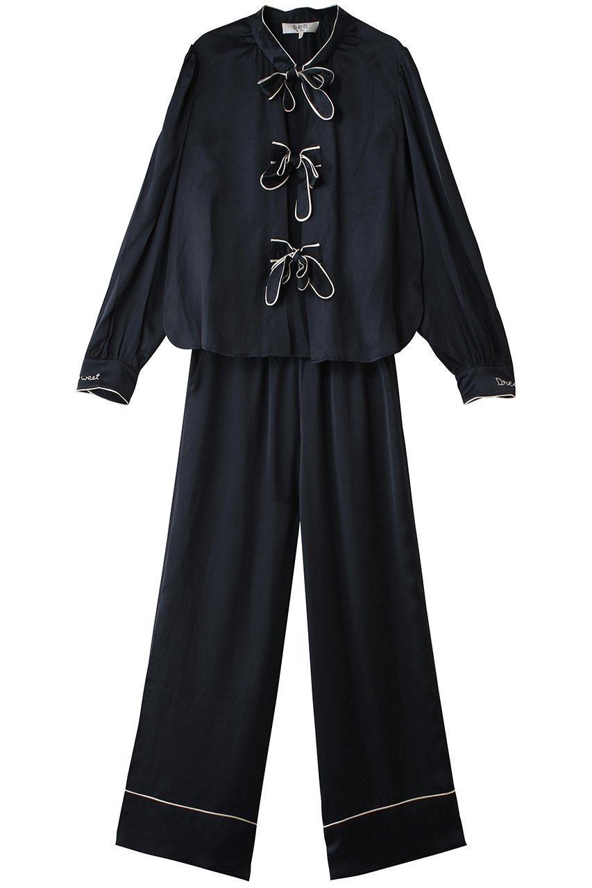 【その他のブランド/Other】の【Sea New York】MARCELINE SLEEPWEAR 大人の最旬トレンドファッション＆コーディネート founy(ファウニー) 　お家時間・ステイホーム　Stay Home / At Home　パジャマ　Pajamas, Sleepwear　フロント　Front, Front Design　リボン　Ribbon, Bow　新作・新入荷　New Arrivals / New In　 other-1|ID: prp329100004985394 ipo3291000000037344219