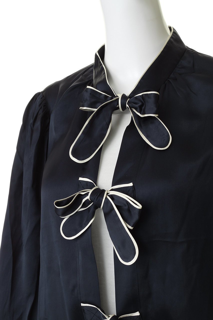 【その他のブランド/Other】の【Sea New York】MARCELINE SLEEPWEAR 大人の最旬トレンドファッション＆コーディネート founy(ファウニー) 　お家時間・ステイホーム　Stay Home / At Home　パジャマ　Pajamas, Sleepwear　フロント　Front, Front Design　リボン　Ribbon, Bow　新作・新入荷　New Arrivals / New In　other-5|ID: prp329100004985394 ipo3291000000037344224