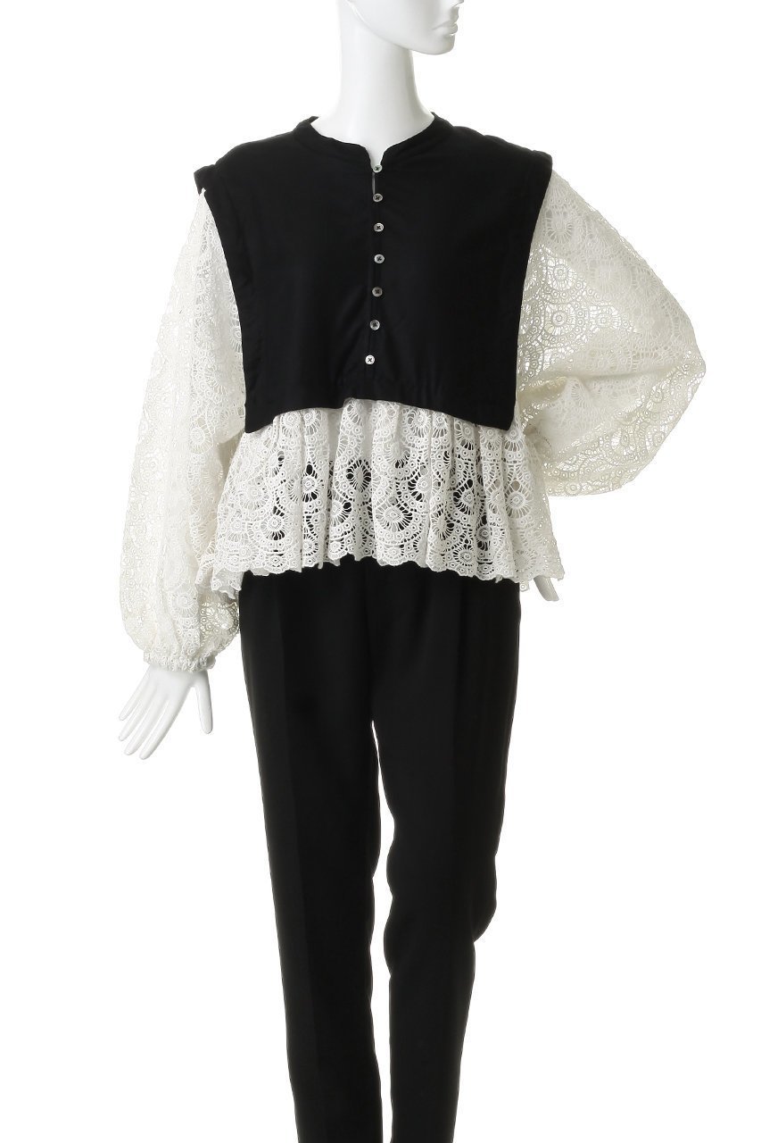 【ティアラ/Tiara】の【Sea New York】ELLISON SOLID L/SLV TOP(D2) 大人の最旬トレンドファッション＆コーディネート founy(ファウニー) 　ファッション　Fashion　レディースファッション　Fashion for Women　トップス・カットソー　Cut & Sew Tops　シャツ・ブラウス・オフィスカジュアル　Elegant Blouses & Button-Ups　コンビ　Combo, Combination Style　シンプル　Simple, Minimal　スリーブ　Sleeve, Long Sleeve / Short Sleeve　ドッキング　Docking, Mixed Material　フェミニン　Feminine, Girly　レース　Lace, Lace Fabric　ロング　Long, Long-Length　新作・新入荷　New Arrivals / New In　other-2|ID: prp329100004985396 ipo3291000000037344237