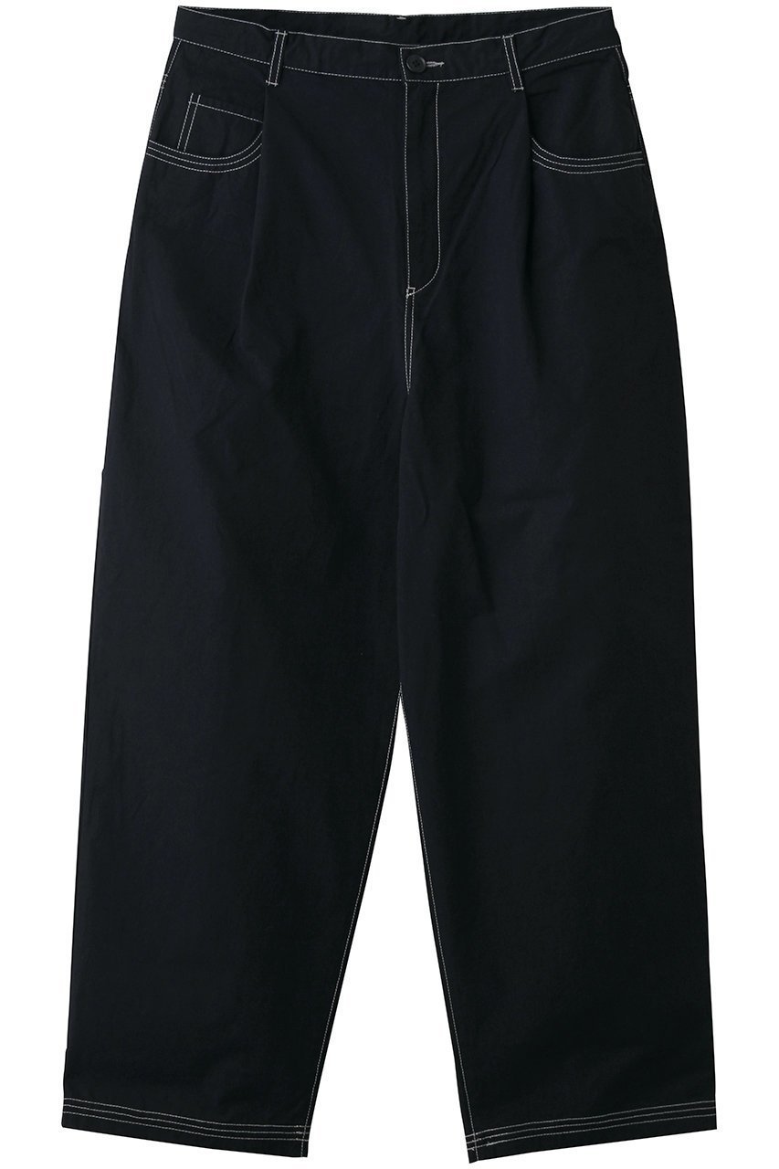 【ミディウミ/MidiUmi】のwork straight PT パンツ インテリア・キッズ・メンズ・レディースファッション・服の通販 founy(ファウニー) 　ファッション　Fashion　レディースファッション　Fashion for Women　パンツ　Pants & Trousers　シンプル　Simple, Minimal　ストレート　Straight, Straight Cut　リラックス　Relax, Relaxed Fit　ワーク　Workwear, Utility Style　新作・新入荷　New Arrivals / New In　navy|ID: prp329100004985407 ipo3291000000037344311