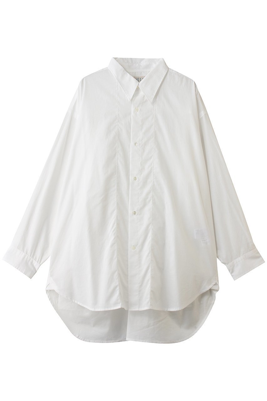 【ミディウミ/MidiUmi】のpicotlace wide shirt シャツ 大人の最旬トレンドファッション＆コーディネート founy(ファウニー) 　ファッション　Fashion　レディースファッション　Fashion for Women　トップス・カットソー　Cut & Sew Tops　シャツ・ブラウス・オフィスカジュアル　Elegant Blouses & Button-Ups　スリーブ　Sleeve, Long Sleeve / Short Sleeve　タンク　Tank Top, Sleeveless Top　マキシ　Maxi, Full Length　ロング　Long, Long-Length　ワイド　Wide, Wide Fit　夏　Summer　新作・新入荷　New Arrivals / New In　春　Spring　S/S・春夏　SS, Spring/Summer, Warm Season　羽織　Haori, Light Jacket　 other-1|ID: prp329100004985408 ipo3291000000037344322