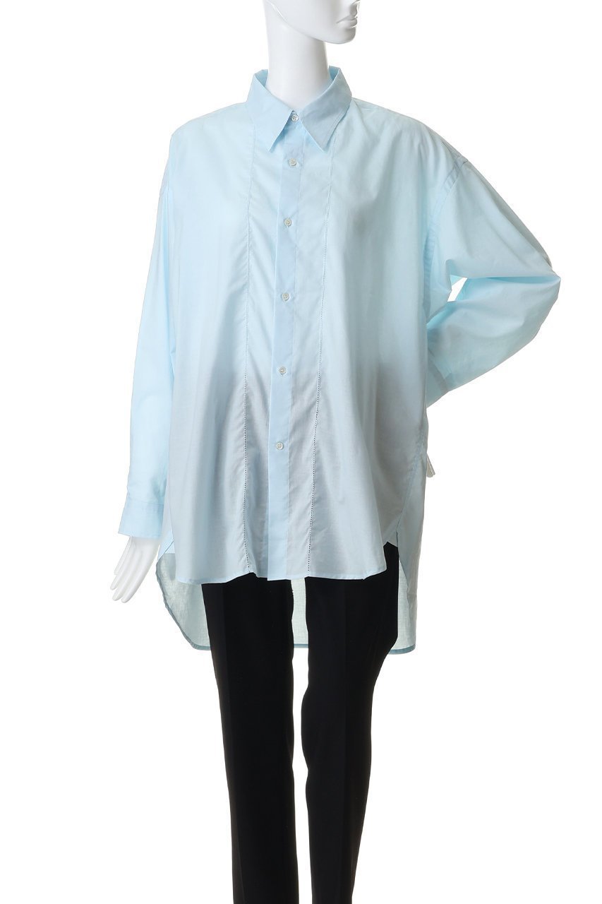 【ミディウミ/MidiUmi】のpicotlace wide shirt シャツ 大人の最旬トレンドファッション＆コーディネート founy(ファウニー) 　ファッション　Fashion　レディースファッション　Fashion for Women　トップス・カットソー　Cut & Sew Tops　シャツ・ブラウス・オフィスカジュアル　Elegant Blouses & Button-Ups　スリーブ　Sleeve, Long Sleeve / Short Sleeve　タンク　Tank Top, Sleeveless Top　マキシ　Maxi, Full Length　ロング　Long, Long-Length　ワイド　Wide, Wide Fit　夏　Summer　新作・新入荷　New Arrivals / New In　春　Spring　S/S・春夏　SS, Spring/Summer, Warm Season　羽織　Haori, Light Jacket　other-2|ID: prp329100004985408 ipo3291000000037344328