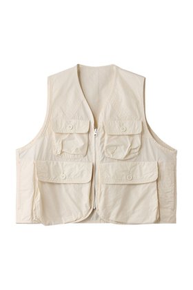 【ミディウミ/MidiUmi】のwork pocket vest ベスト 大人の最旬トレンドファッション＆コーディネート founy(ファウニー) ファッション Fashion レディースファッション Fashion for Women アウター Coat / Outerwear Collection レディースジャケット・軽アウター Jackets アウトドア Outdoor Clothing ジャケット Jacket, Outerwear タイプライター Typewriter Fabric, Crisp Cotton フラップ Flap, Flap Pocket フロント Front, Front Design ベスト Vest, Waistcoat ポケット Pocket, Pocket Detail ワーク Workwear, Utility Style 新作・新入荷 New Arrivals / New In 旅行 Travel |ID:prp329100004985410
