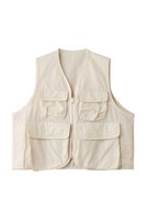 【ミディウミ/MidiUmi】のwork pocket vest ベスト 大人の最旬トレンドファッション＆コーディネート founy(ファウニー) ファッション Fashion レディースファッション Fashion for Women アウター Coat / Outerwear Collection レディースジャケット・軽アウター Jackets アウトドア Outdoor Clothing ジャケット Jacket, Outerwear タイプライター Typewriter Fabric, Crisp Cotton フラップ Flap, Flap Pocket フロント Front, Front Design ベスト Vest, Waistcoat ポケット Pocket, Pocket Detail ワーク Workwear, Utility Style 新作・新入荷 New Arrivals / New In 旅行 Travel |ID:prp329100004985410