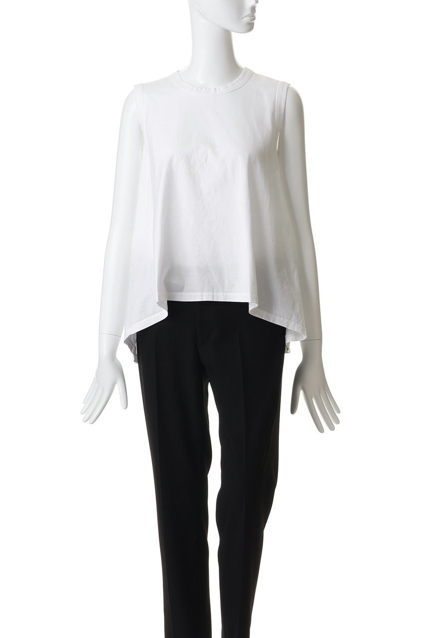 【ミディウミ/MidiUmi】のcrew neck flare tank top トップ 大人の最旬トレンドファッション＆コーディネート founy(ファウニー) 　ファッション　Fashion　レディースファッション　Fashion for Women　トップス・カットソー　Cut & Sew Tops　キャミソール&ノースリーブ　Camisoles & Sleeveless Tops　シャツ・ブラウス・オフィスカジュアル　Elegant Blouses & Button-Ups　ロングTシャツ・Tシャツ　Longline T-Shirts & Tees　カットソー・ベーシックTシャツ　Cut-and-Sewn Tops / Stretch Tees & Basics　インナー　Innerwear　キャミソール　Camisole, Spaghetti Strap Top　シンプル　Simple, Minimal　タンク　Tank Top, Sleeveless Top　フレア　Flare, Flared　新作・新入荷　New Arrivals / New In　other-2|ID: prp329100004985412 ipo3291000000037344364
