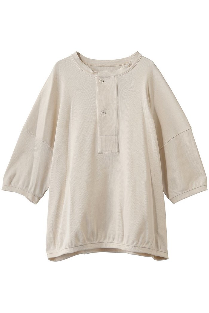 【ミディウミ/MidiUmi】のhenryneck PO プルオーバー インテリア・キッズ・メンズ・レディースファッション・服の通販 founy(ファウニー) https://founy.com/ ファッション Fashion レディースファッション Fashion for Women トップス・カットソー Cut & Sew Tops シャツ・ブラウス・オフィスカジュアル Elegant Blouses & Button-Ups ロングTシャツ・Tシャツ Longline T-Shirts & Tees カジュアルプルオーバー・ニットトップス Pullovers & Knit Tops / Casual Pullovers カットソー・ベーシックTシャツ Cut-and-Sewn Tops / Stretch Tees & Basics なめらか Smooth, Silky Texture ギャザー Gathered, Ruffled シルケット Silket, Silky Cotton スリーブ Sleeve, Long Sleeve / Short Sleeve ロング Long, Long-Length 新作・新入荷 New Arrivals / New In |ID: prp329100004985416 ipo3291000000037344389
