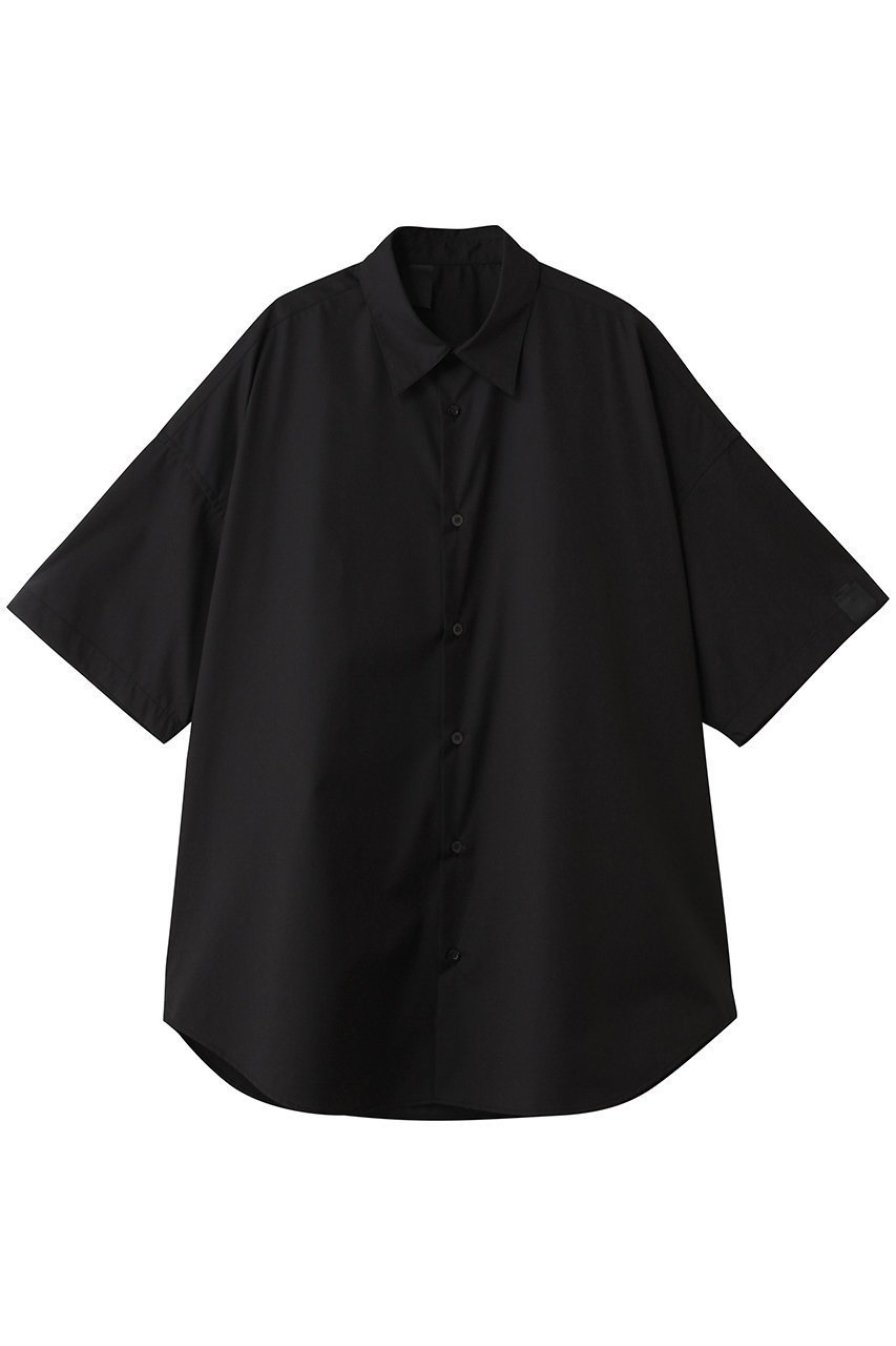 【エヌ.ハリウッド/N.HOOLYWOOD / MEN】の【MEN】ハーフ スリーブ ビッグ シャツ インテリア・キッズ・メンズ・レディースファッション・服の通販 founy(ファウニー) 　ファッション　Fashion　メンズファッション　Fashion for Men　ショーツ　Shorts, Short Pants　ショート　Short, Short Length　スリーブ　Sleeve, Long Sleeve / Short Sleeve　センター　Center, Center Line　ハーフ　Half, Half-Length　ビッグ　Big, Oversized　新作・新入荷　New Arrivals / New In　ブラック|ID: prp329100004985428 ipo3291000000037344496
