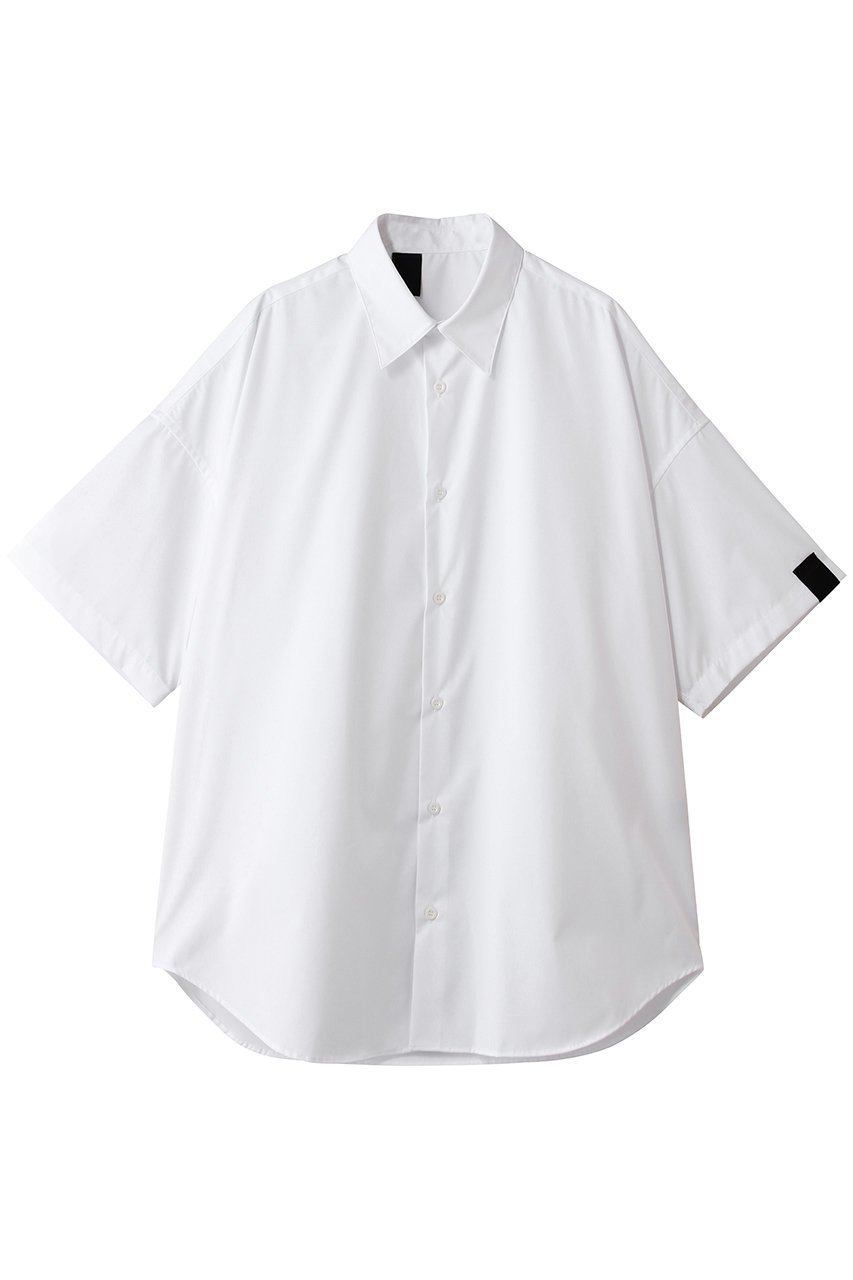 【エヌ.ハリウッド/N.HOOLYWOOD / MEN】の【MEN】ハーフ スリーブ ビッグ シャツ インテリア・キッズ・メンズ・レディースファッション・服の通販 founy(ファウニー) 　ファッション　Fashion　メンズファッション　Fashion for Men　ショーツ　Shorts, Short Pants　ショート　Short, Short Length　スリーブ　Sleeve, Long Sleeve / Short Sleeve　センター　Center, Center Line　ハーフ　Half, Half-Length　ビッグ　Big, Oversized　新作・新入荷　New Arrivals / New In　ホワイト|ID: prp329100004985428 ipo3291000000037344497