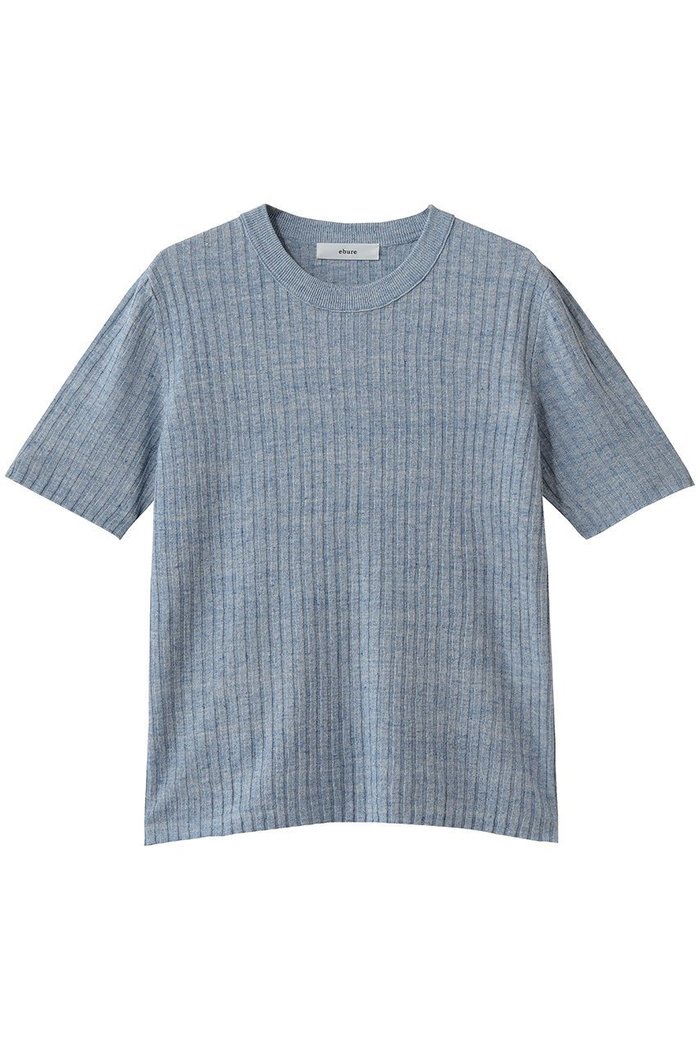 【エブール/ebure】の【5/12 0:00販売開始】メランジリネンコットン クルーネックリブニットプルオーバー インテリア・キッズ・メンズ・レディースファッション・服の通販 founy(ファウニー) https://founy.com/ ファッション Fashion レディースファッション Fashion for Women トップス・カットソー Cut & Sew Tops ニット Knit Tops & Sweaters カジュアルプルオーバー・ニットトップス Pullovers & Knit Tops / Casual Pullovers イタリア Italy バランス Balance, Style Balance リネン Linen, Linen Fabric |ID: prp329100004986404 ipo3291000000037350274