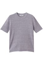 【エブール/ebure】の【5/12 0:00販売開始】メランジリネンコットン クルーネックリブニットプルオーバー 大人の最旬トレンドファッション＆コーディネート founy(ファウニー) ファッション Fashion レディースファッション Fashion for Women トップス・カットソー Cut & Sew Tops ニット Knit Tops & Sweaters カジュアルプルオーバー・ニットトップス Pullovers & Knit Tops / Casual Pullovers イタリア Italy バランス Balance, Style Balance リネン Linen, Linen Fabric thumbnail ラベンダー|ID: prp329100004986404 ipo3291000000037350276
