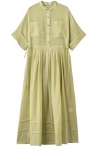 【エブール/ebure】の【5/12 0:00販売開始】ラミーツイル ハーフスリーブワンピース 大人の最旬トレンドファッション＆コーディネート founy(ファウニー) ファッション Fashion レディースファッション Fashion for Women ワンピース Dresses チュニック Tunic Tops & Dresses チュニック Tunic, Long Top ツイル Twist, Twisted Detail ドレス Dress, One-Piece リボン Ribbon, Bow 夏 Summer thumbnail ライトイエロー|ID: prp329100004986406 ipo3291000000037350289
