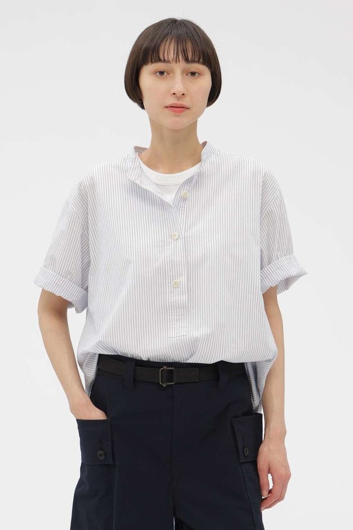 【マーガレットハウエル/MARGARET HOWELL】のYARN DYED COTTON VOILE SHIRT インテリア・キッズ・メンズ・レディースファッション・服の通販 founy(ファウニー) https://founy.com/ ファッション Fashion レディースファッション Fashion for Women トップス・カットソー Cut & Sew Tops シャツ・ブラウス・オフィスカジュアル Elegant Blouses & Button-Ups ショート Short, Short Length ストライプ Stripe, Striped Pattern スリーブ Sleeve, Long Sleeve / Short Sleeve チェック Check, Plaid, Tartan リラックス Relax, Relaxed Fit 夏 Summer 定番 Standard, Basic Item 新作・新入荷 New Arrivals / New In |ID: prp329100004986412 ipo3291000000037350332