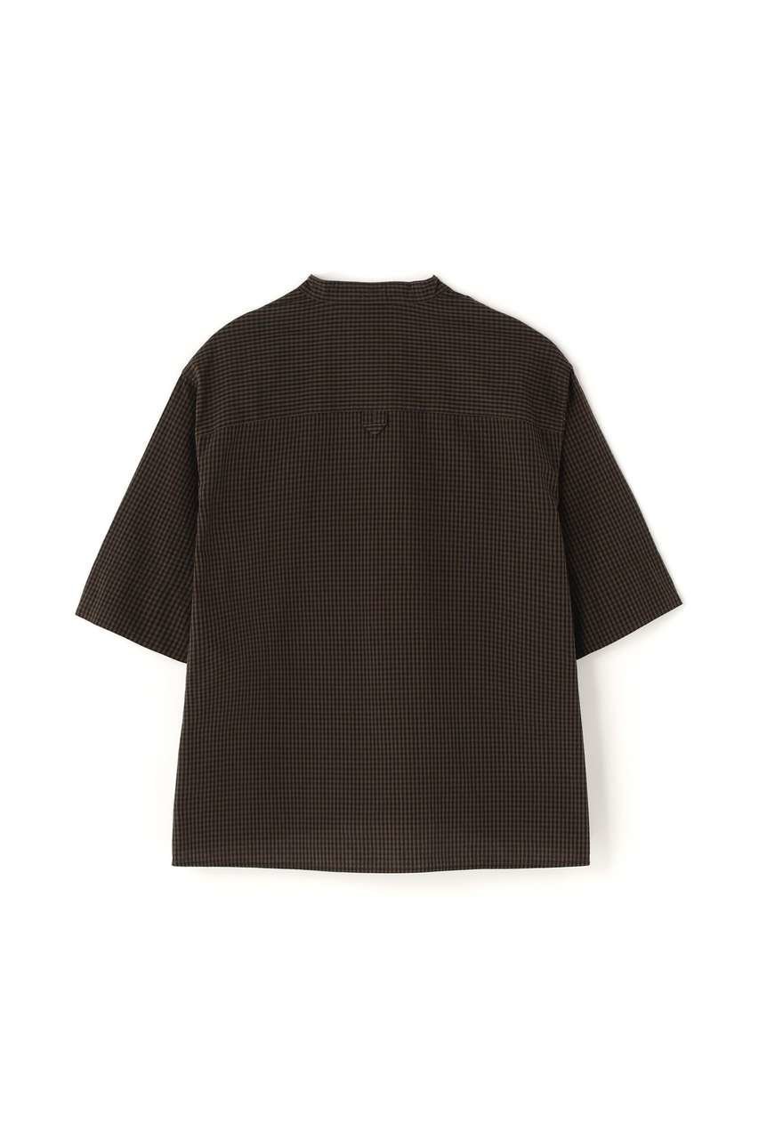 【マーガレットハウエル/MARGARET HOWELL】のYARN DYED COTTON VOILE SHIRT 大人の最旬トレンドファッション＆コーディネート founy(ファウニー) 　ファッション　Fashion　レディースファッション　Fashion for Women　トップス・カットソー　Cut & Sew Tops　シャツ・ブラウス・オフィスカジュアル　Elegant Blouses & Button-Ups　ショート　Short, Short Length　ストライプ　Stripe, Striped Pattern　スリーブ　Sleeve, Long Sleeve / Short Sleeve　チェック　Check, Plaid, Tartan　リラックス　Relax, Relaxed Fit　夏　Summer　定番　Standard, Basic Item　新作・新入荷　New Arrivals / New In　other-8|ID: prp329100004986412 ipo3291000000037350341
