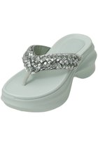【スタッカート/STACCATO】のジャスミントングサンダル 大人の最旬トレンドファッション＆コーディネート founy(ファウニー) ファッション Fashion レディースファッション Fashion for Women サンダル Sandals, Summer Shoes スクエア Square, Square Shape ストーン Stone, Gem-Like 夏 Summer 新作・新入荷 New Arrivals / New In 軽量 Lightweight, Ultra Light thumbnail ミント|ID: prp329100004986415 ipo3291000000037350361