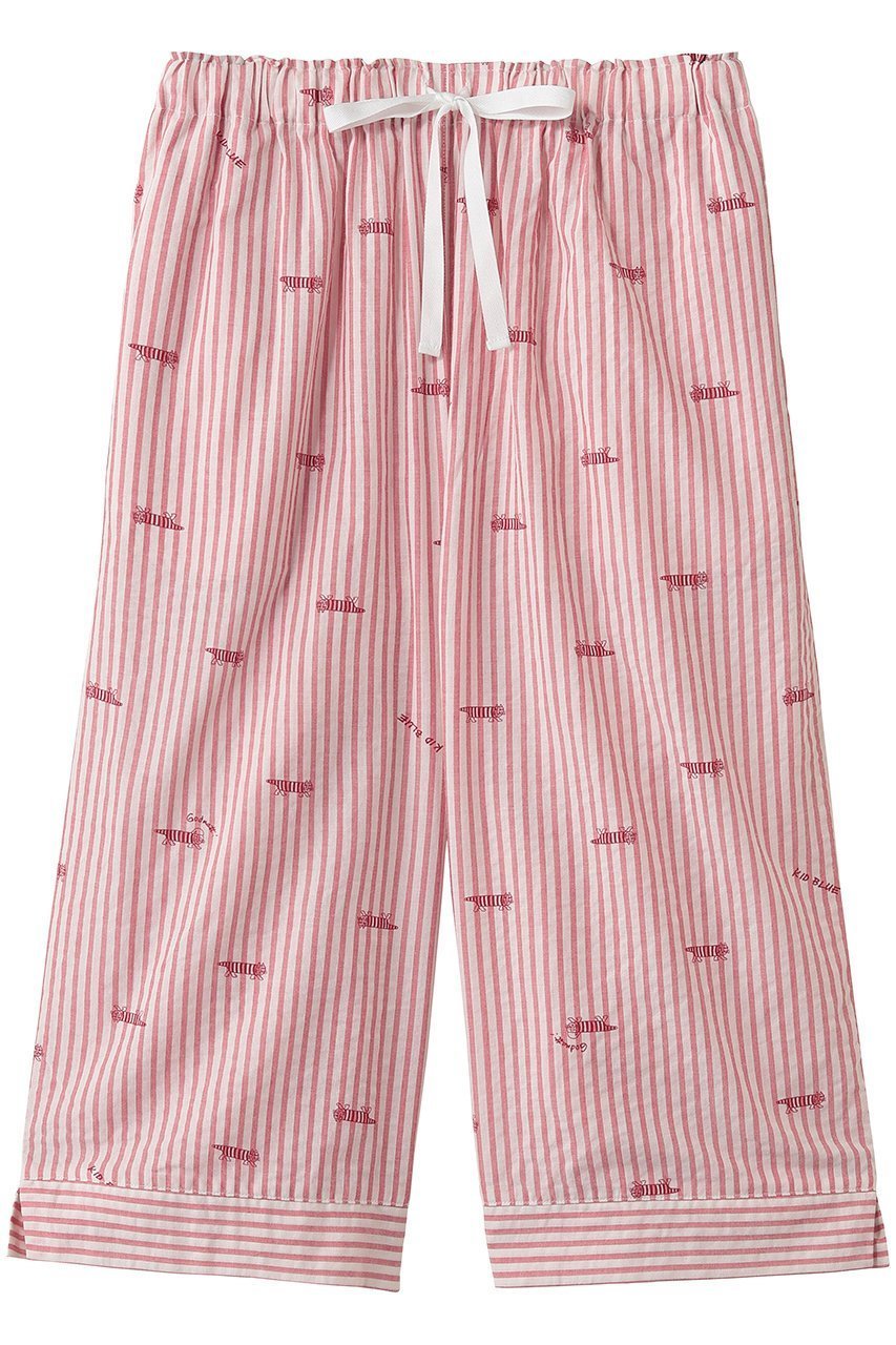【キッドブルー/KID BLUE】のリサ・ラーソンコラボNボトム 大人の最旬トレンドファッション＆コーディネート founy(ファウニー) 　ファッション　Fashion　レディースファッション　Fashion for Women　キャラクター　Character, Licensed Characters　ストライプ　Stripe, Striped Pattern　スリット　Slit, Slit Detail　パジャマ　Pajamas, Sleepwear　ボトム　Bottoms, Lower Wear　ボーダー　Border, Stripe　エレガント 上品　Elegant　新作・新入荷　New Arrivals / New In　猫　Cat, Kitty　 other-1|ID: prp329100004986417 ipo3291000000037350373