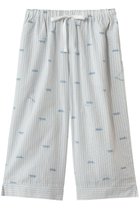 【キッドブルー/KID BLUE】のリサ・ラーソンコラボNボトム 大人の最旬トレンドファッション＆コーディネート founy(ファウニー) ファッション Fashion レディースファッション Fashion for Women キャラクター Character, Licensed Characters ストライプ Stripe, Striped Pattern スリット Slit, Slit Detail パジャマ Pajamas, Sleepwear ボトム Bottoms, Lower Wear ボーダー Border, Stripe エレガント 上品 Elegant 新作・新入荷 New Arrivals / New In 猫 Cat, Kitty thumbnail サックス|ID: prp329100004986417 ipo3291000000037350375