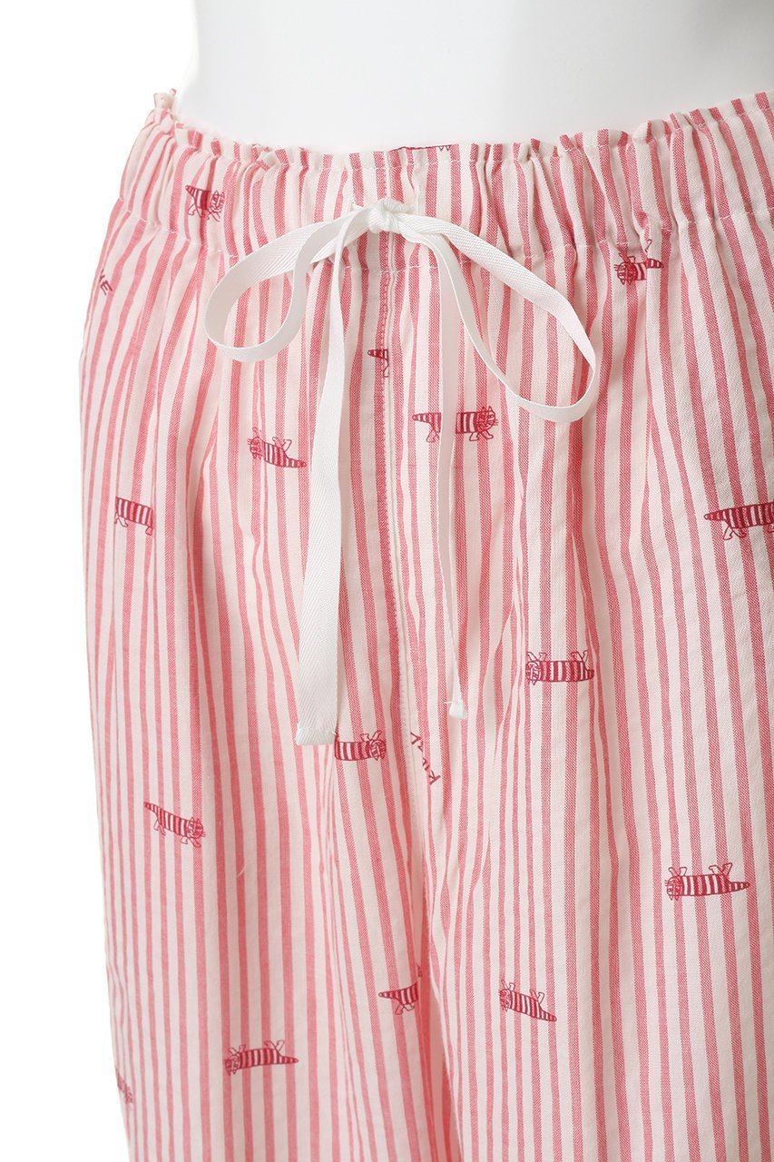【キッドブルー/KID BLUE】のリサ・ラーソンコラボNボトム 大人の最旬トレンドファッション＆コーディネート founy(ファウニー) 　ファッション　Fashion　レディースファッション　Fashion for Women　キャラクター　Character, Licensed Characters　ストライプ　Stripe, Striped Pattern　スリット　Slit, Slit Detail　パジャマ　Pajamas, Sleepwear　ボトム　Bottoms, Lower Wear　ボーダー　Border, Stripe　エレガント 上品　Elegant　新作・新入荷　New Arrivals / New In　猫　Cat, Kitty　other-5|ID: prp329100004986417 ipo3291000000037350379
