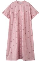 【キッドブルー/KID BLUE】のリサ・ラーソンコラボNナイティ 大人の最旬トレンドファッション＆コーディネート founy(ファウニー) ファッション Fashion レディースファッション Fashion for Women ワンピース Dresses ガウン Gown, Robe キャラクター Character, Licensed Characters ストライプ Stripe, Striped Pattern パジャマ Pajamas, Sleepwear フリル Frill, Ruffle リラックス Relax, Relaxed Fit 新作・新入荷 New Arrivals / New In 猫 Cat, Kitty |ID:prp329100004986418