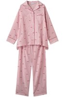 【キッドブルー/KID BLUE】のリサ・ラーソンコラボNパジャマ 大人の最旬トレンドファッション＆コーディネート founy(ファウニー) ファッション Fashion レディースファッション Fashion for Women トップス・カットソー Cut & Sew Tops なめらか Smooth, Silky Texture キャラクター Character, Licensed Characters ストライプ Stripe, Striped Pattern パジャマ Pajamas, Sleepwear 新作・新入荷 New Arrivals / New In 猫 Cat, Kitty |ID:prp329100004986419
